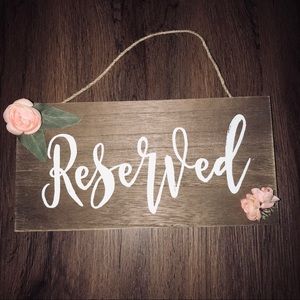 Wedding signs